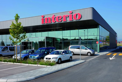 Aussenansicht einer Interiofiliale Aussenansicht einer Interiofiliale